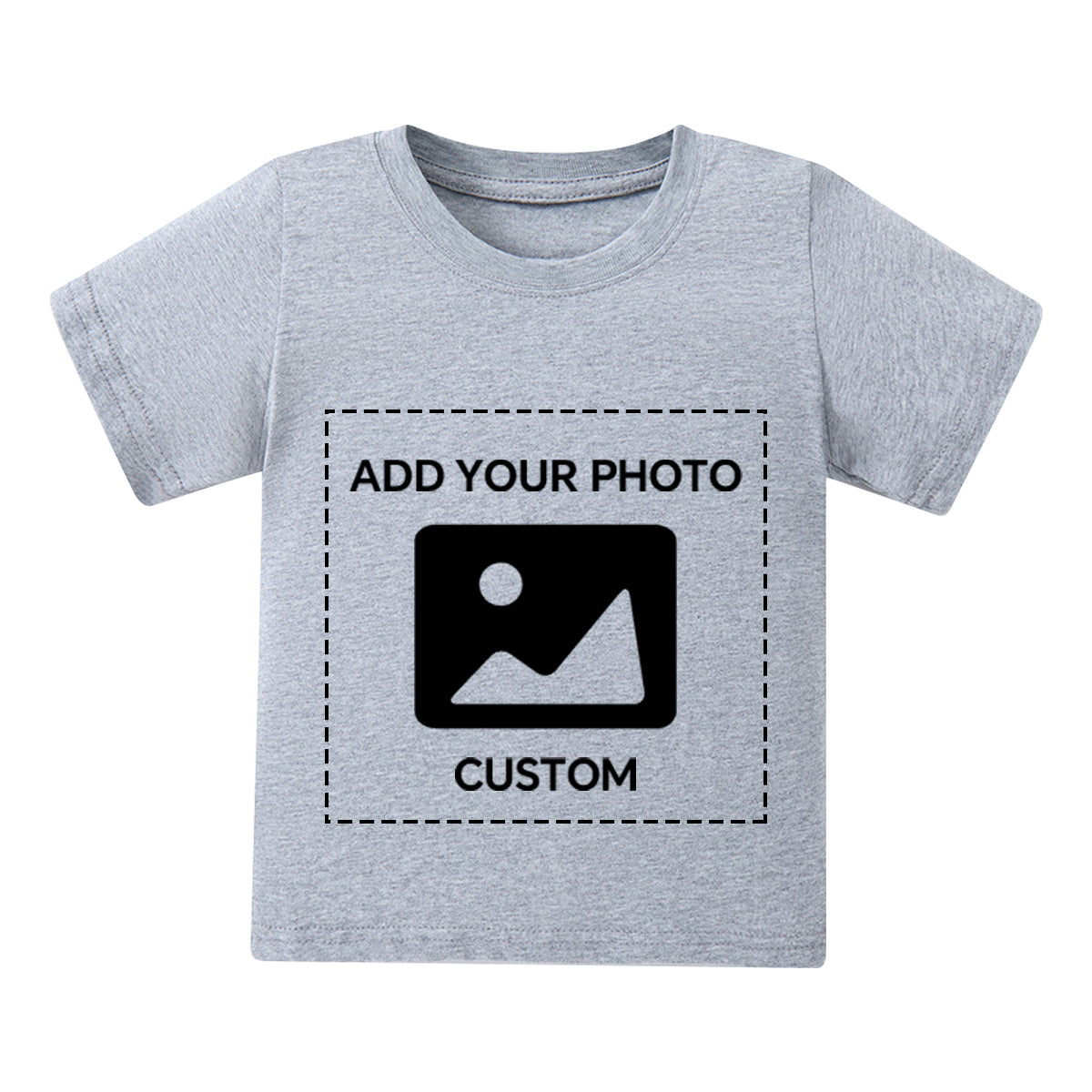 Boys' T-shirts are customized