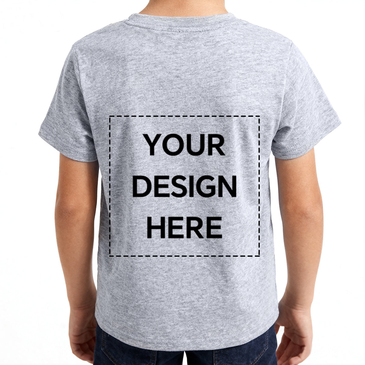 Boys' T-shirts are customized