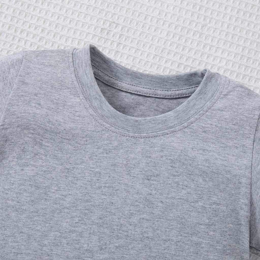 Boys' T-shirts are customized