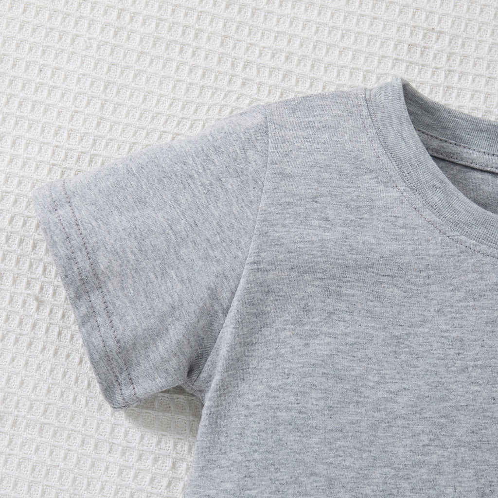 Boys' T-shirts are customized