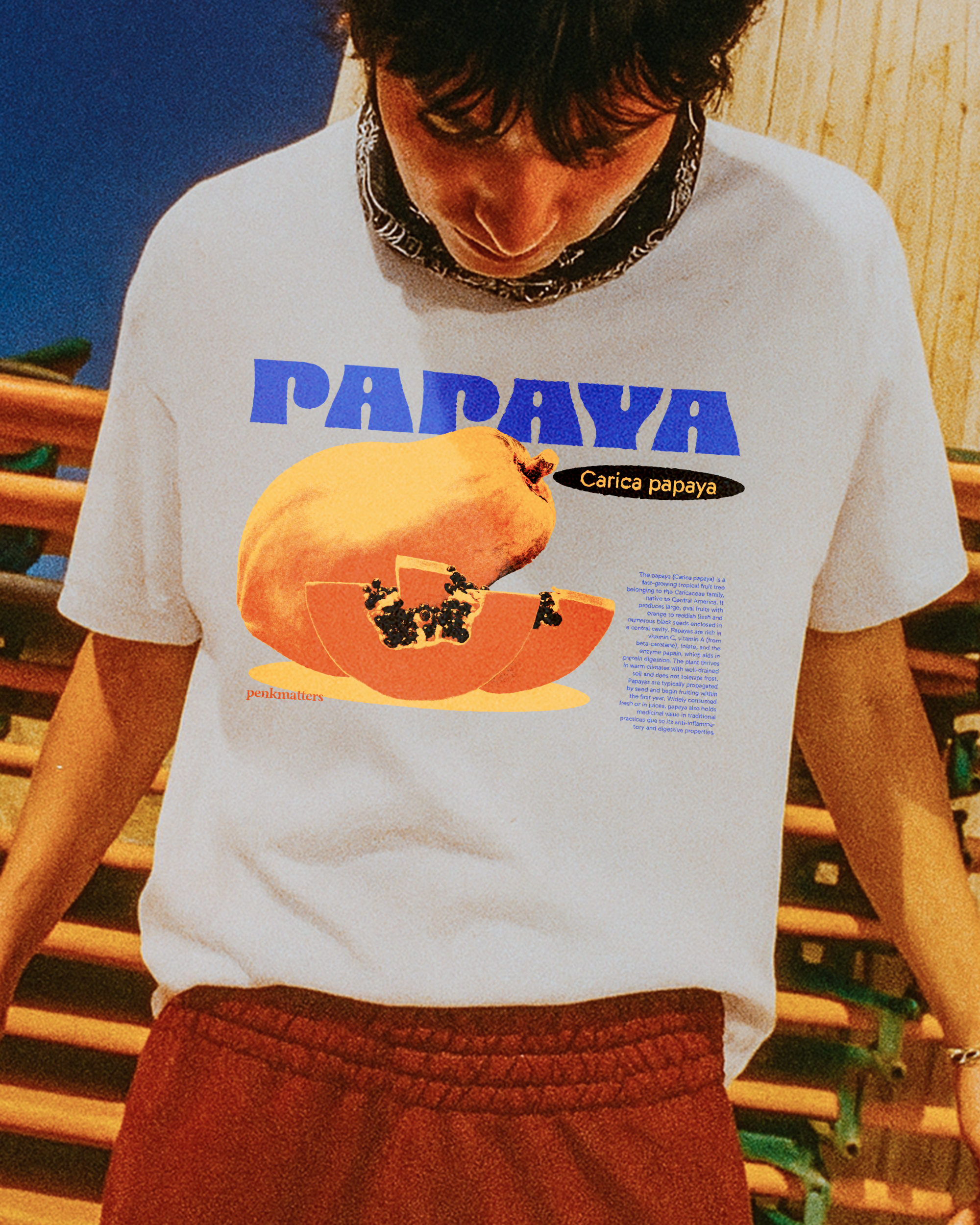 "Papaya" T-shirt